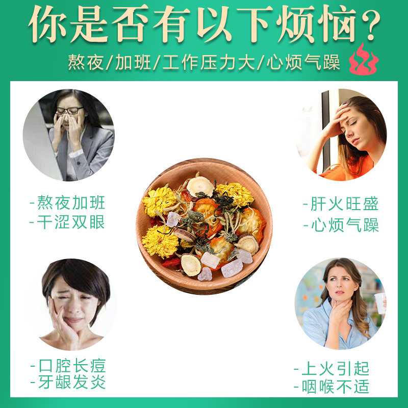金银花蒲公英菊花茶包茶叶 春及茶叶代用/花草茶
