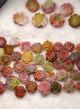 凉山南红盐源玛瑙直播专拍满色满肉吊坠手串天然原矿私拍无效