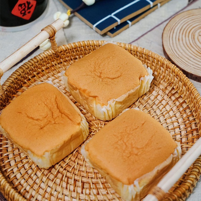 大纯丰水牛纯奶蛋糕戚风大丰网红早餐办公室零食学生营养代餐420g - 图1