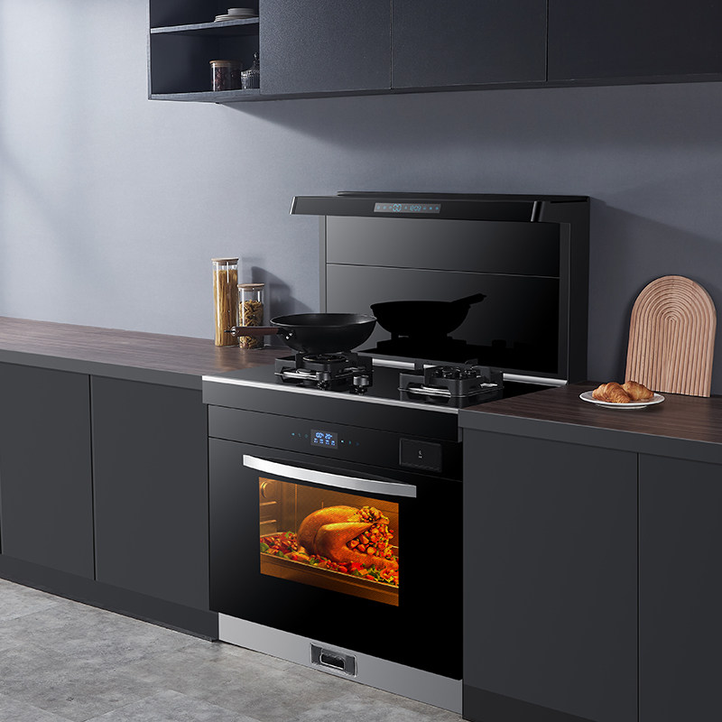 顾家蒸烤箱一体变频家用套装集成灶 顾家集成灶