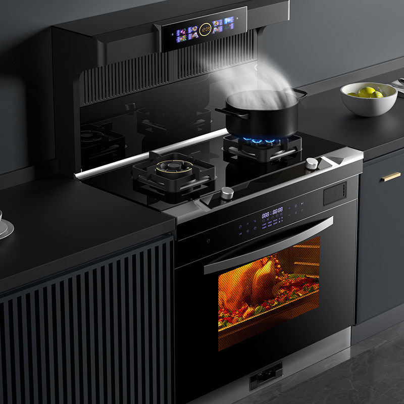 【新品上市】顾家智能蒸烤箱集成灶 顾家集成灶