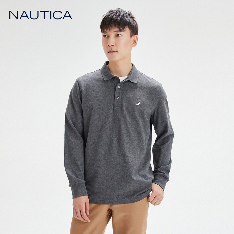 nautica /诺帝卡男装2020秋冬t恤 nauticaPolo衫