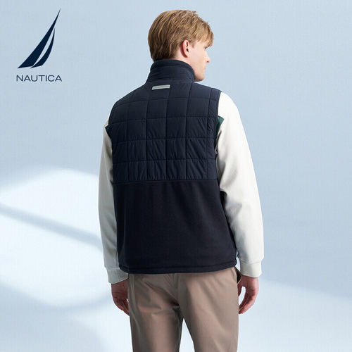 NAUTICA/诺帝卡男装秋冬款轻量保暖户外机能风背心马甲KS4304 - 图2
