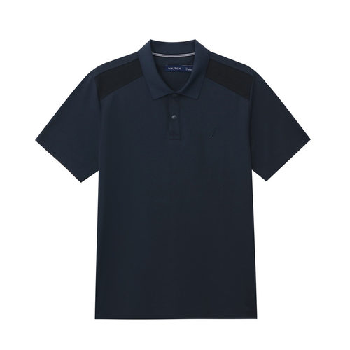 【凉感】NAUTICA/诺帝卡男装26夏季新品商务休闲短袖T恤polo衫 - 图3