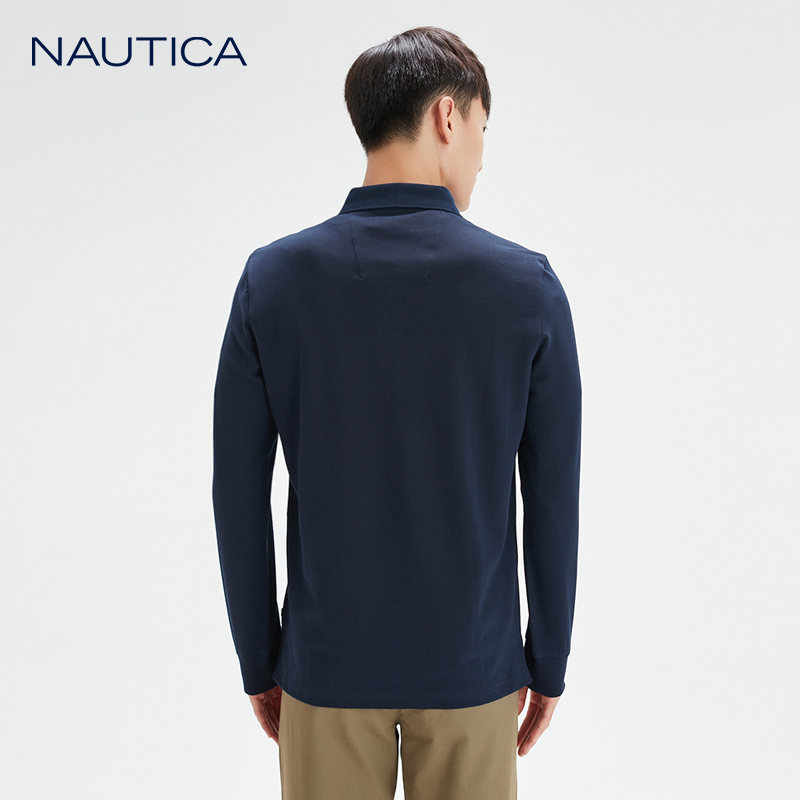 nautica /诺帝卡男装2020秋冬t恤 nauticaPolo衫