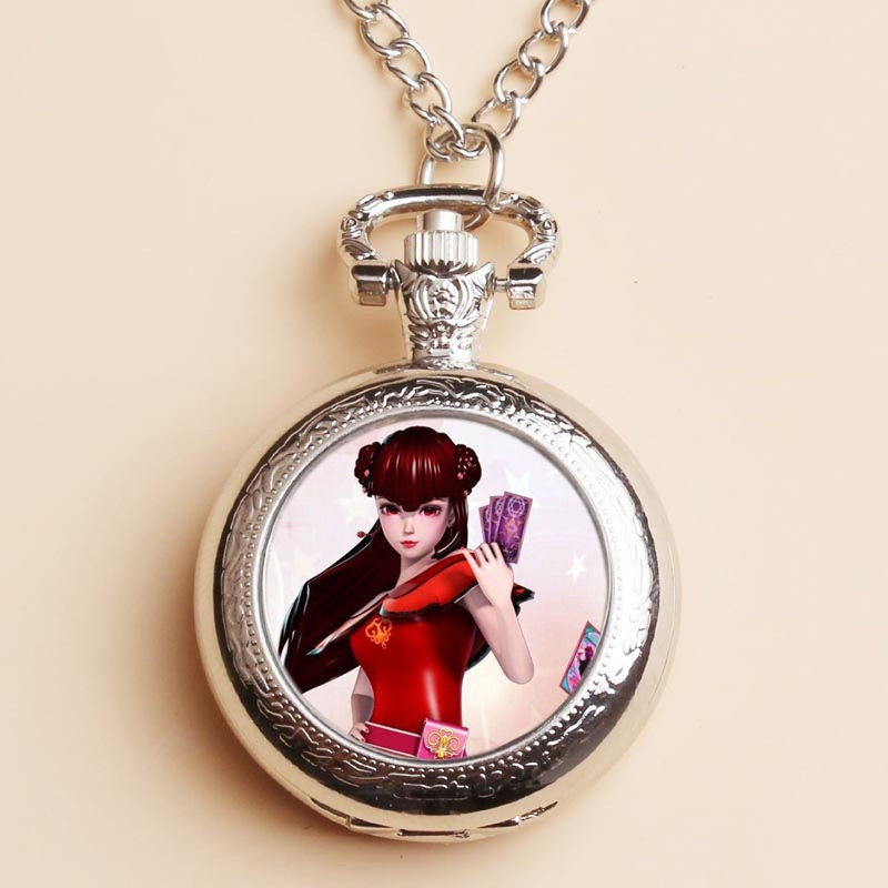 罗丽仙子精灵梦夜萝莉叶萝莉怀怀表 晶嘉悦项链