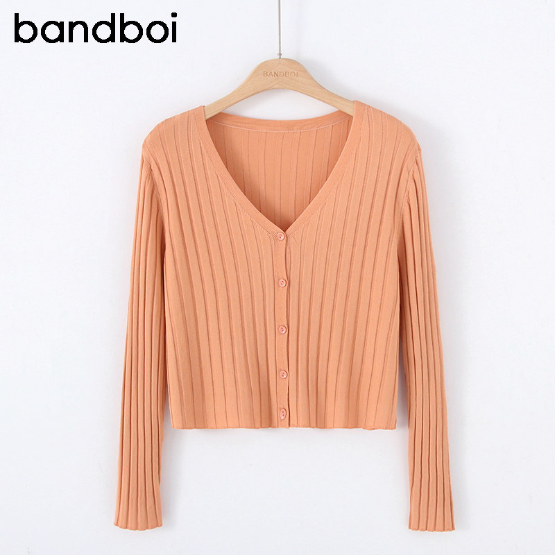 高腰短款外搭冰丝薄款小披肩针织衫 邦德宝依毛针织衫