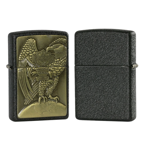 Оригинальная зажигалка, мужская нашивка с гравюрой на керосине, подарок на день рождения