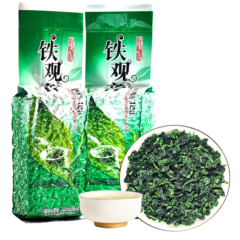 安溪铁观音浓香型 正品乌龙茶叶 2024新茶秋茶铁观音散装500g