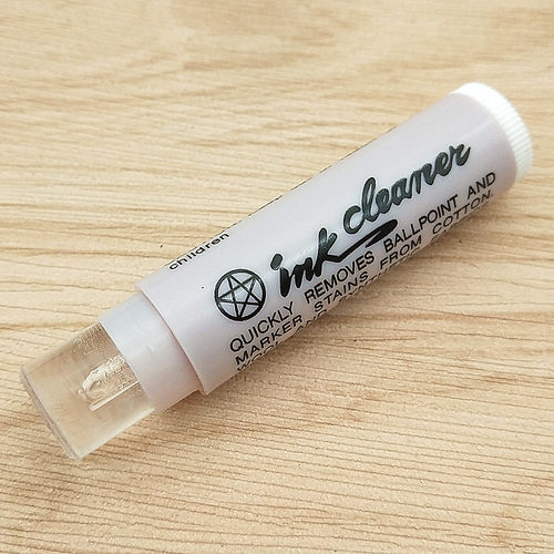 ink cleaner台湾天裕牌服装衣物去污膏皮革油污清洗笔应克清洁剂 - 图0