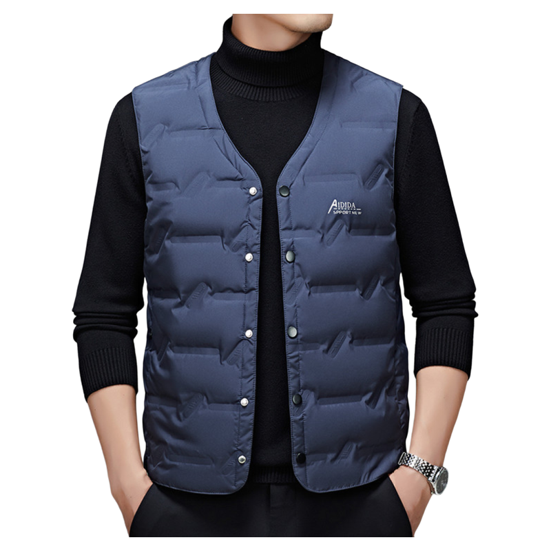 点击率男装男士V领90白鸭绒羽绒背心马甲秋冬季保暖无袖坎肩夹克,淘宝优惠券,粉丝福利购,淘宝优惠卷