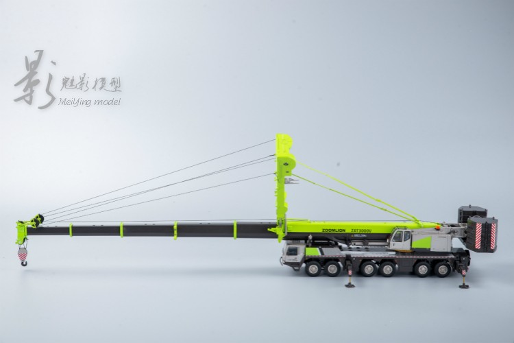 中联重科ZOOMLION 1:50 ZAT3000V 300T全地面起重机吊车合金模型-图2