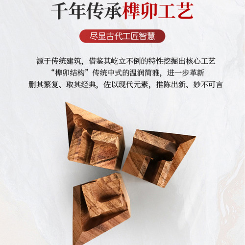 金花梨木榫卯实木床1.5米中式1.8古典雕花菠萝格红木主卧双人大床 - 图1
