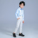 男童西装马甲套装儿童礼服背带裤走秀钢琴演出服小孩花童西服夏季