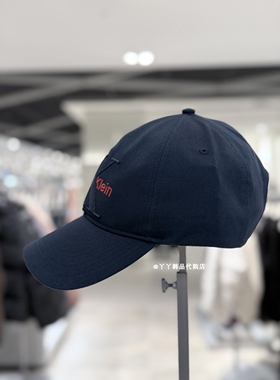 CK韩国代购男女时尚大LOGO棒球帽