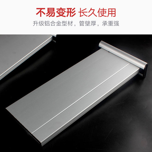 双面铝合金科室牌 平面科室牌 空白科室牌 办公室门牌标牌12*28cm - 图3