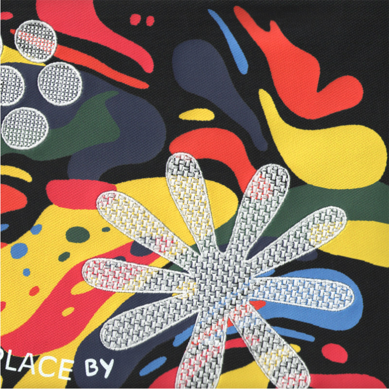 KERWATS品牌大码男装彩色花卉刺绣潮胖加大号休闲春夏落肩短袖t恤,淘宝优惠券,粉丝福利购,淘宝优惠卷