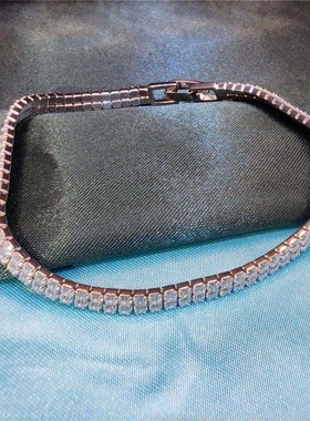 超闪手链莫桑钻石白金大促