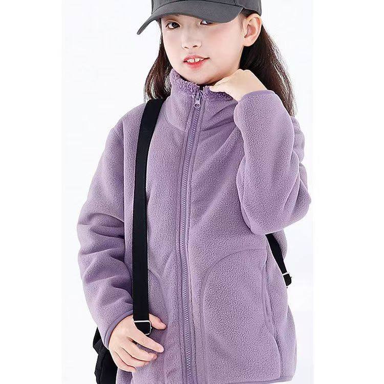 初高中生校服内搭冬季小棉袄抓绒衣摇粒绒外套男女童棉衣内胆神器,淘宝优惠券,粉丝福利购,淘宝优惠卷