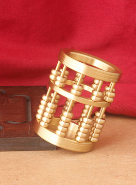 2026新款如意算盘笔筒新中式