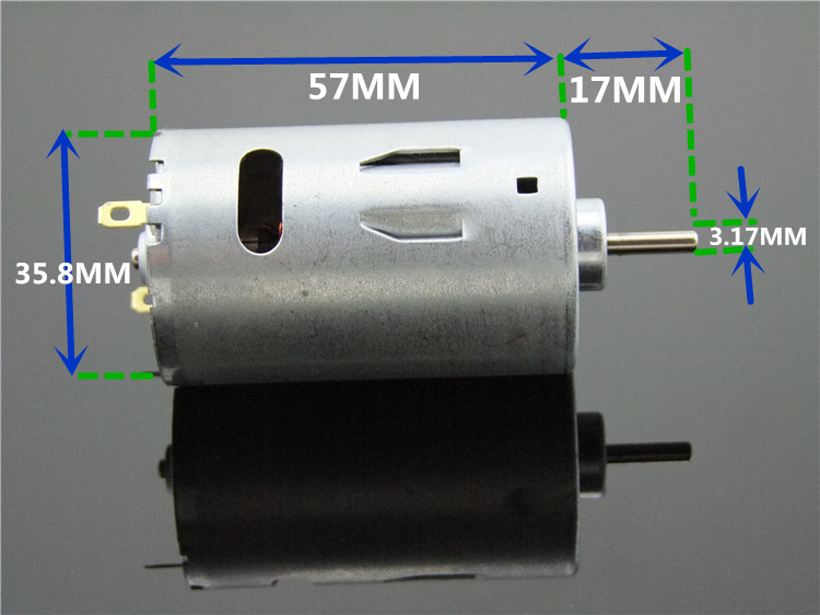 强磁碳刷 550直流电机 电钻电机 大扭矩 24V 10000转 电钻配件