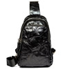 Maiwei casual leather chest bag sports crossbody bag for men and women