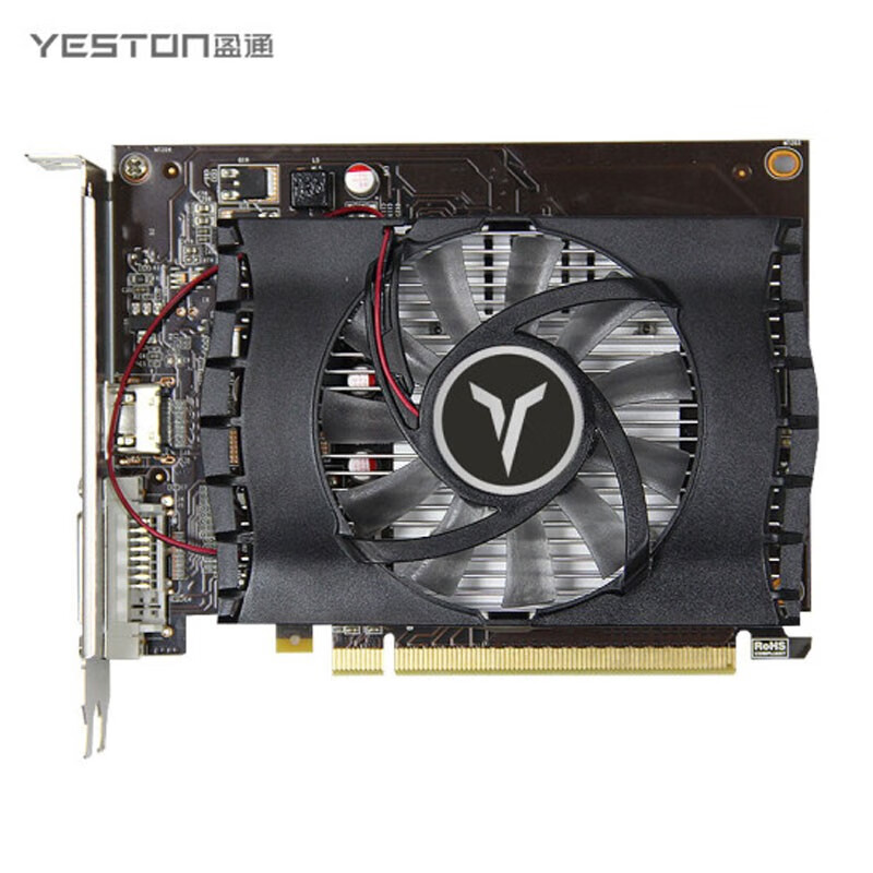 盈通（yeston） GT1030 2G D5极速版 入门游戏独立显卡 - 图2