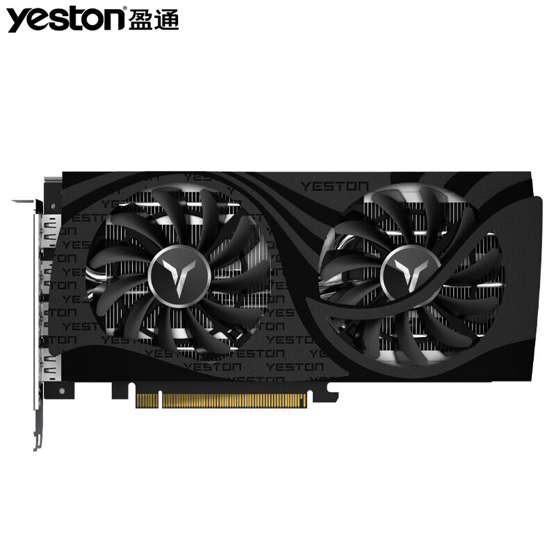 yeston盈通盈通 AMD RX6600大地之神 D6 台式机电脑电竞 独立显卡 - 图2