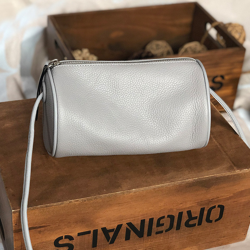 mood妙迪2020新款潮真皮斜挎小包包 mood女士包袋