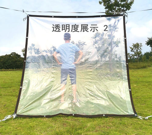 加厚透明塑料薄膜包边防雨防水布多肉保温防风防寒封窗户膜挡雨棚 - 图1