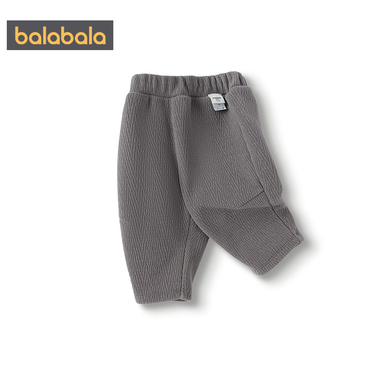 巴拉巴拉儿童加绒裤子婴儿宝宝长裤秋冬款童装男童女童外出萝卜裤,淘宝优惠券,粉丝福利购,淘宝优惠卷