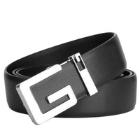 官方品牌皮带男女士g扣青年平滑扣夏天