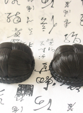 古风敦煌飞天神女发冠发髻汉服