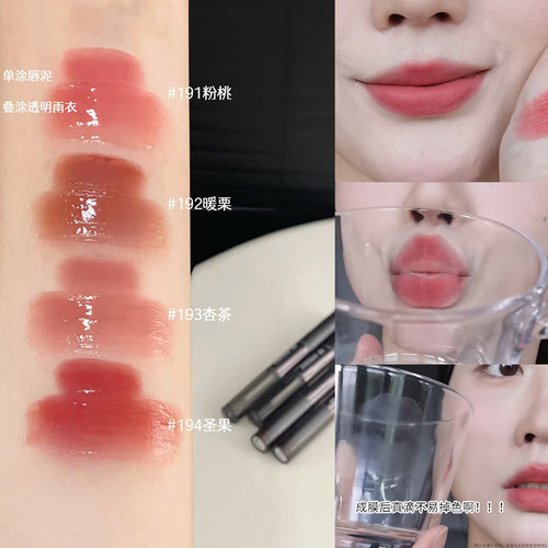 Spenny/诗佩妮双头唇釉嘟嘟唇不易掉色不易沾杯口红平价学生 显白 - 图1