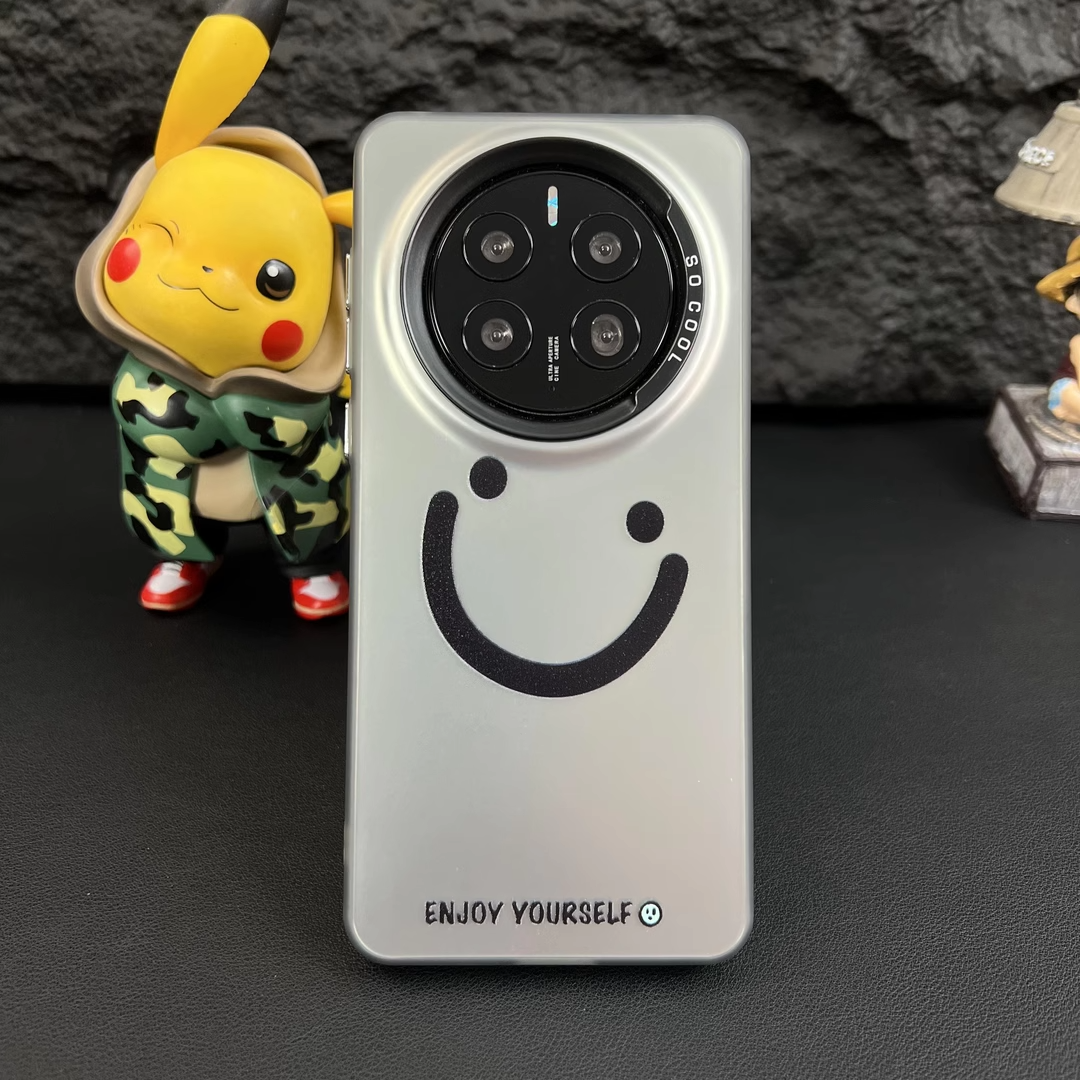 原创欧美笑脸苹果手机壳16promax小米15情侣iphone14华为mate60pro新款pura70荣耀vivo红米k80一加opporeno13