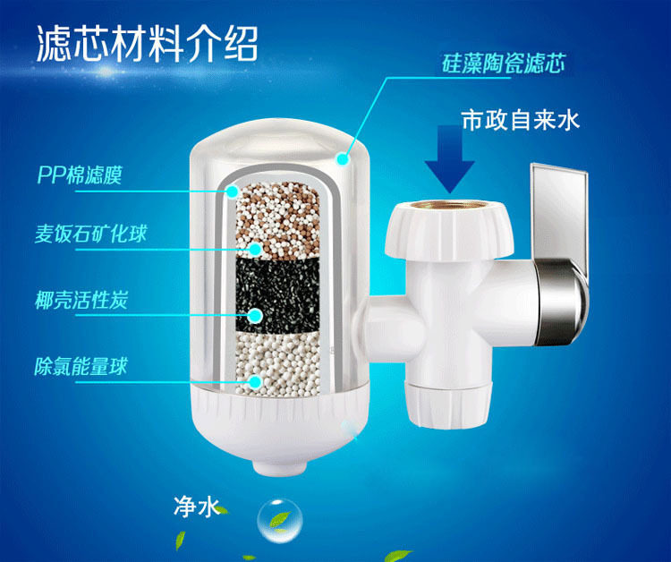 苏格伦水龙头家用厨房非直饮净水器 苏格伦净水器