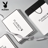 Playboy, мужской шерстяной удерживающий тепло шарф, красный цветной высококлассный оберег на день рождения, подарок на день рождения