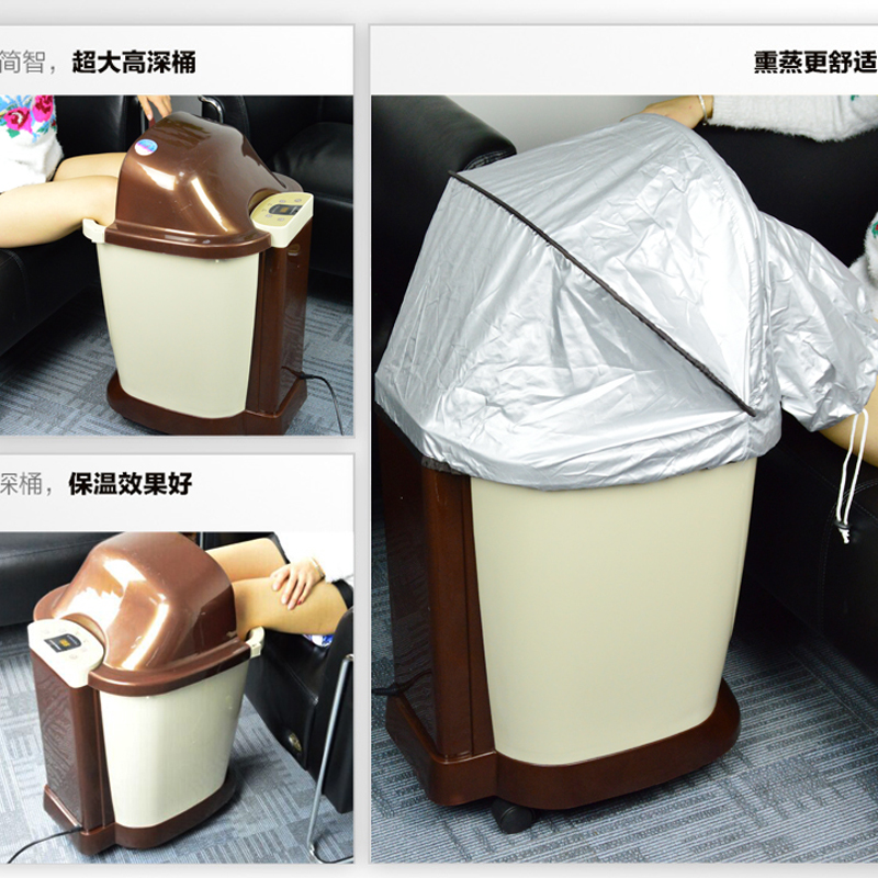 港德高深泡脚桶过膝小腿全自动按摩电动家用恒温加热足浴盆足疗机