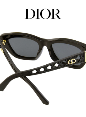 Dior迪奥墨镜女新款时尚编织藤格纹CD字母logo太阳镜VeryDior S2F