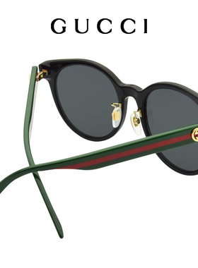 Gucci/古驰 墨镜女时尚潮流新款圆形大框韩版眼镜GG0416SK太阳镜