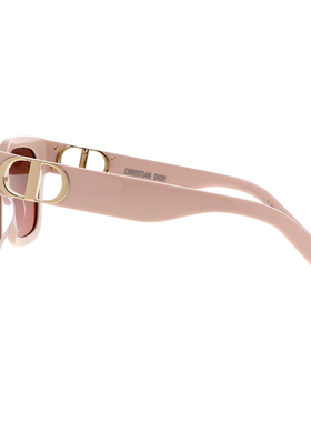 DIOR/迪奥女士眼镜黑色醋酸纤维方形框架太阳镜30MONTAIGNE S8U