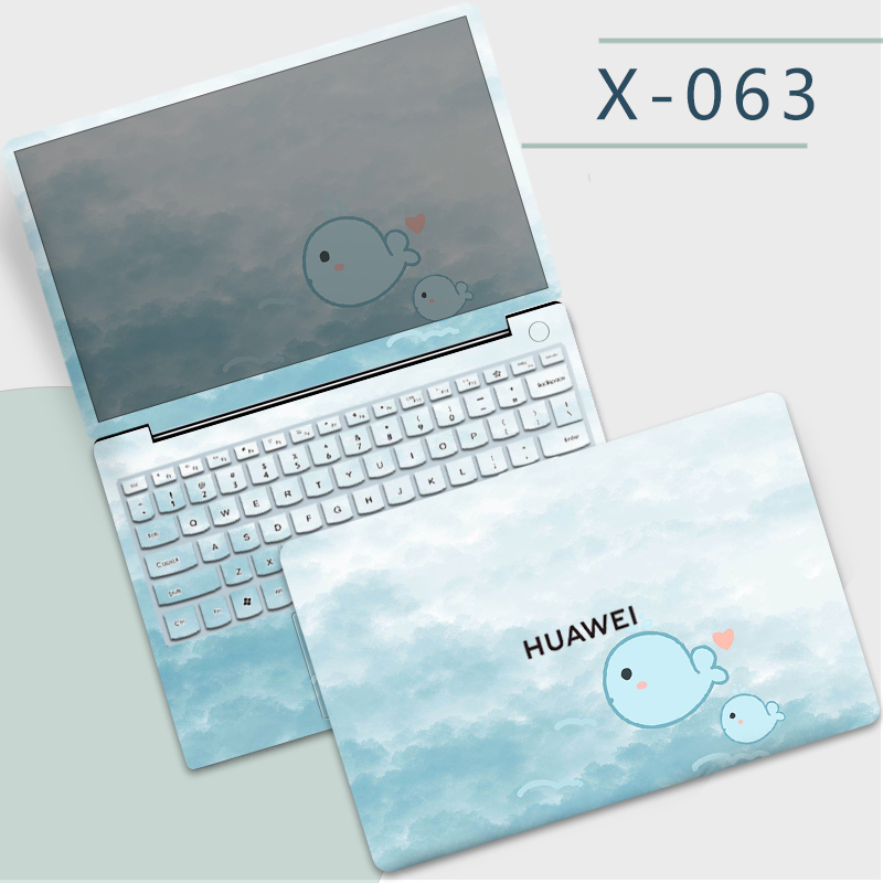 华为笔记本matebook14电脑贴纸d14/15保护膜荣耀magicbook14全套mate13机身pro配件x2020笔记本贴膜16.1寸 - 图2