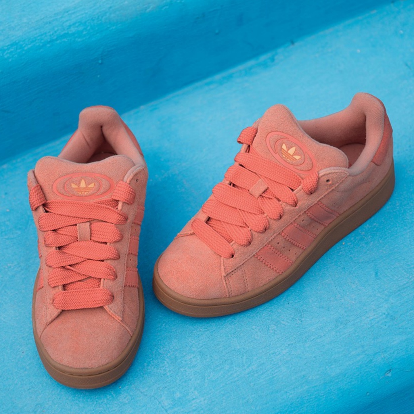 Adidas 三叶草 CAMPUS 00S 女复古经典百搭低帮面包鞋板鞋 IE5587 - 图2