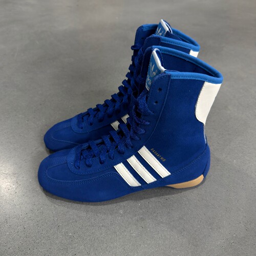 Adidas 三叶草 女子复古赛车文化中高帮薄底休闲鞋 JH6665 JI2503 - 图1