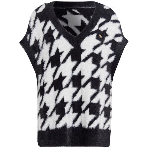 阿迪达斯 三叶草 女款秋季运动休闲时尚百搭毛绒套头线衫 IB8613 - 图3