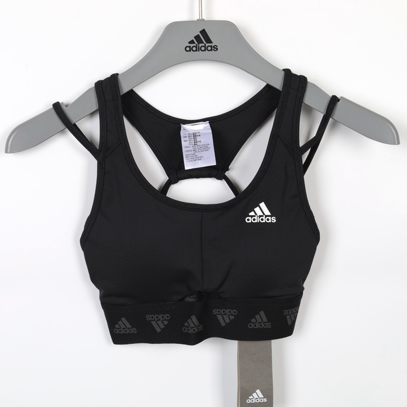 Adidas 阿迪达斯 女舒适训练健身跑步运动内衣文胸 HF4814 GU7054