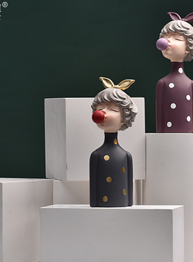 轻奢风女生送闺蜜房间装饰品摆件