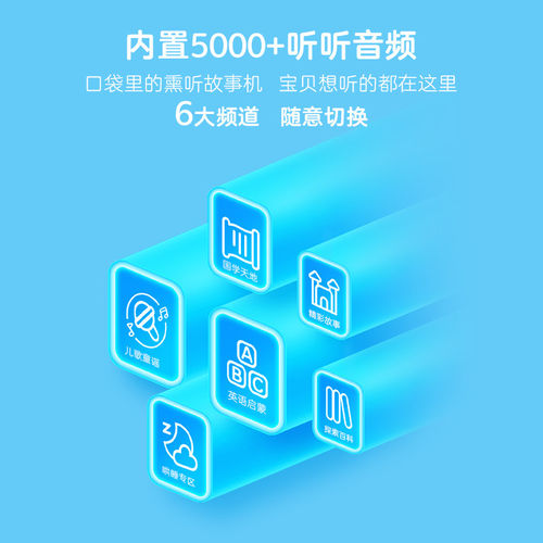 洪恩点读笔幼儿早教英语拼音识字神器绘本阅读学习机幼小衔接礼物 - 图3