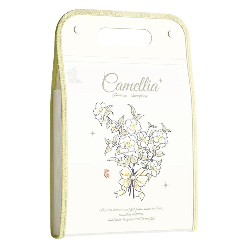 可爱小熊手提文件夹试卷收纳袋A4文件袋风琴包整理神器多科目分类,淘宝优惠券,粉丝福利购,淘宝优惠卷