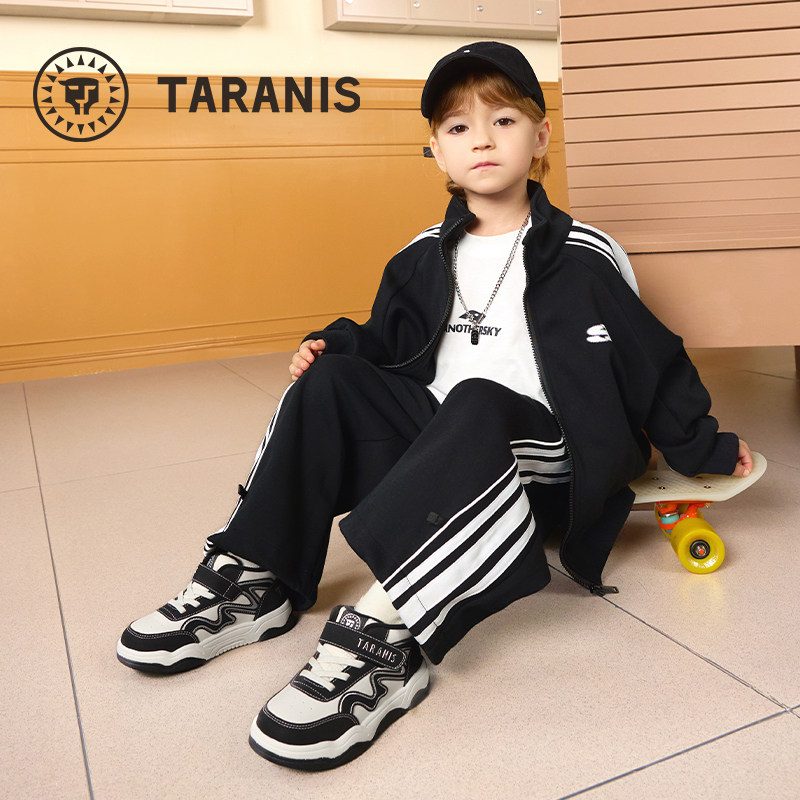 泰兰尼斯童鞋2025冬季新款儿童板鞋男童运动鞋微帮保暖女童休闲鞋,淘宝优惠券,粉丝福利购,淘宝优惠卷